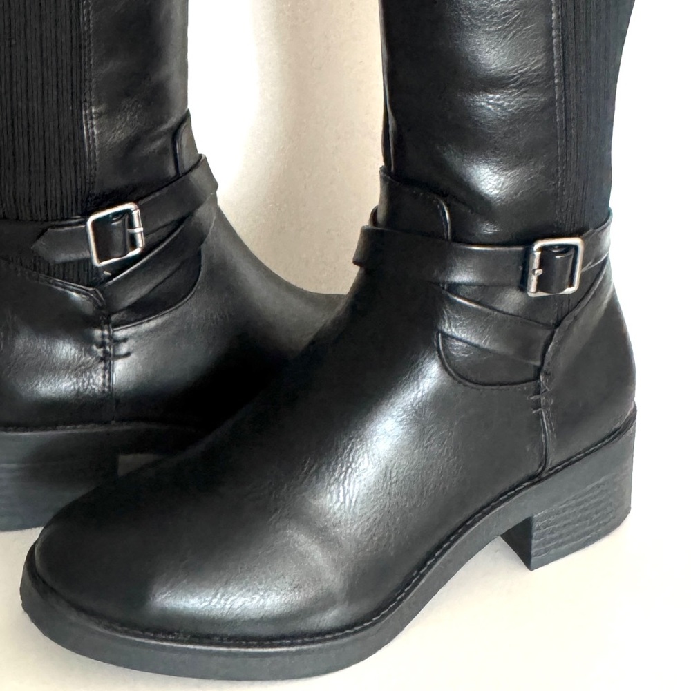 Life Stride Black Over the Knee Boots - Picture 9 of 16